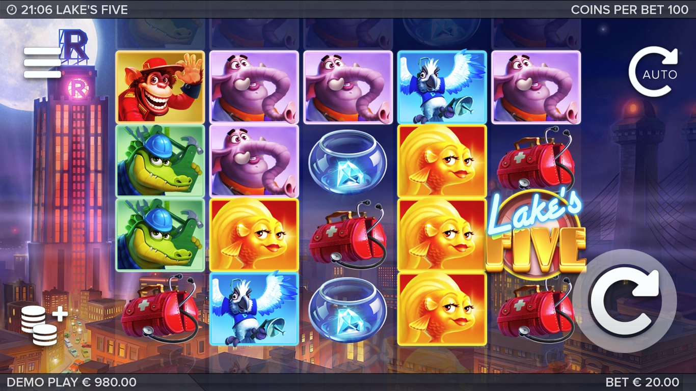 Lake s Five Slot Demo Image