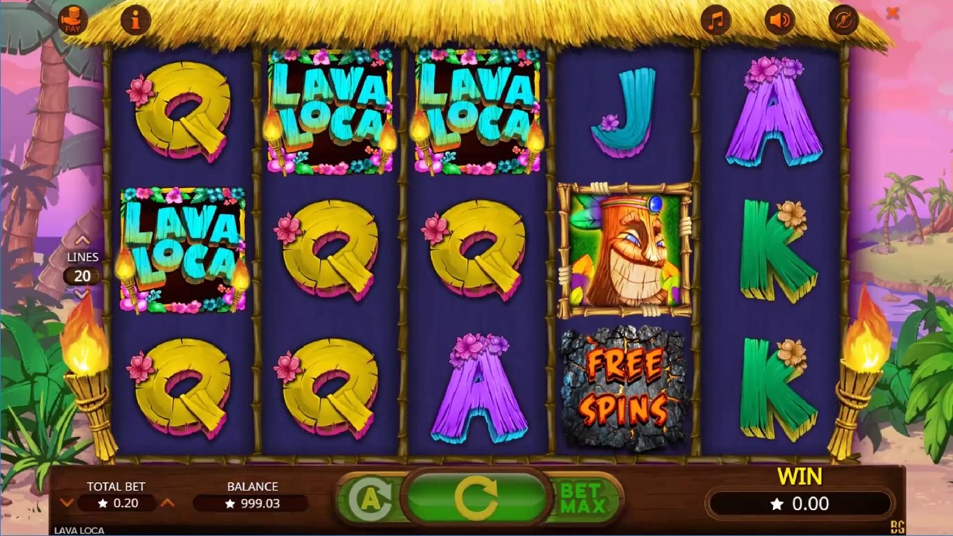 Lava Loca Slot Demo Image