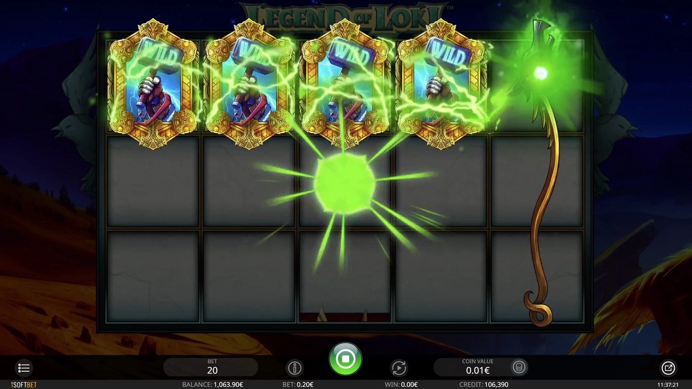 Legend of Loki Slot Slot Image in Demo - pic. 2