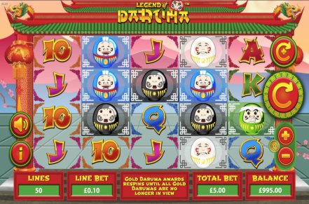 Legend of Daruma Slot Logo