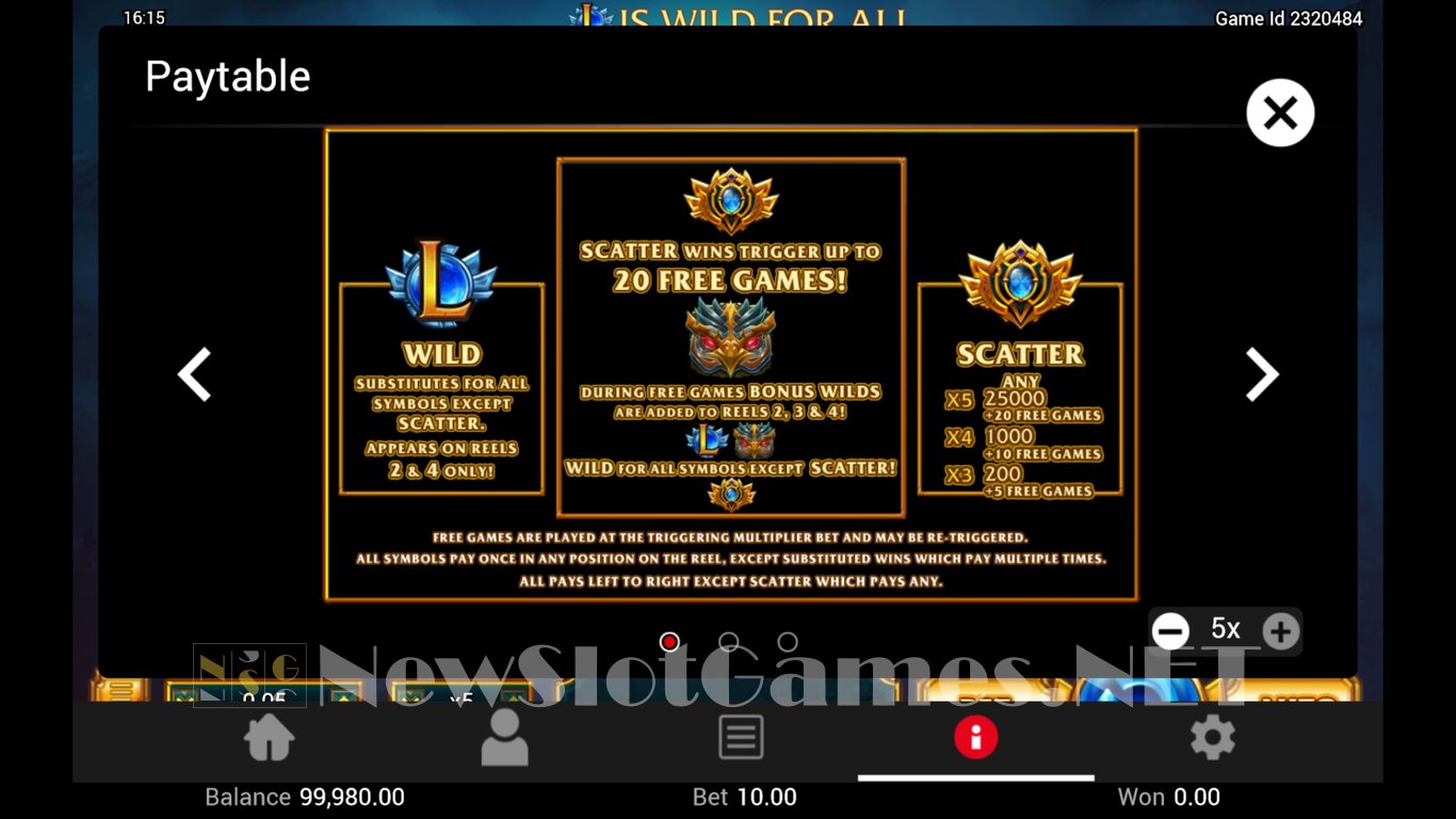 Legendary Slot Slot Image in Demo - pic. 4