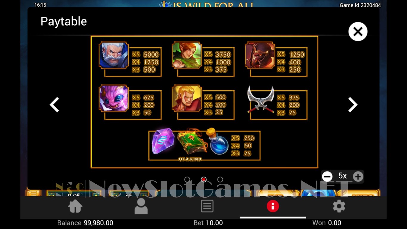 Legendary Slot Slot Image in Demo - pic. 5