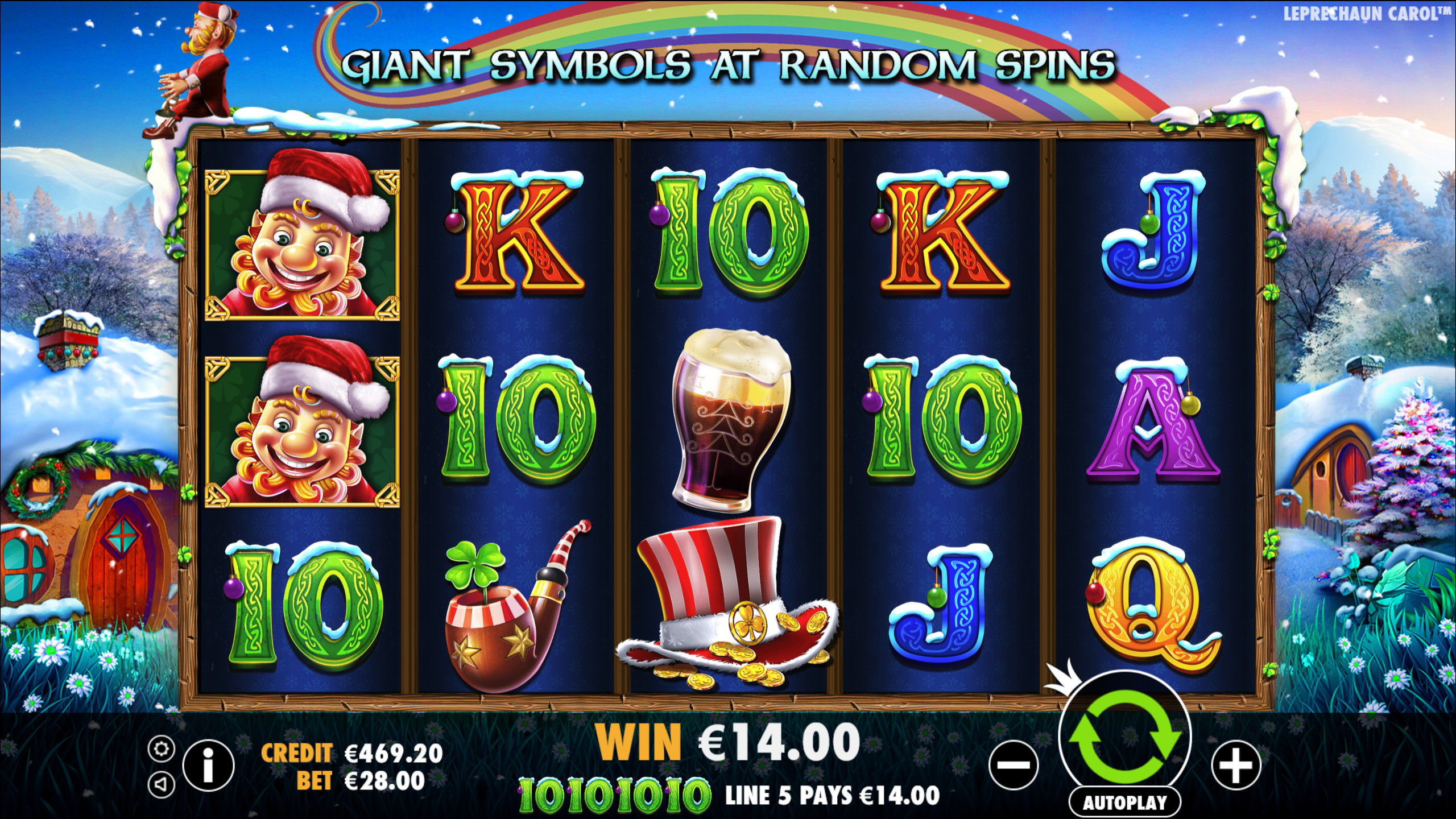 Leprechaun Carol Slot Slot Image in Demo - pic. 2