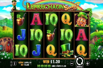 Leprechaun Song Slot Logo
