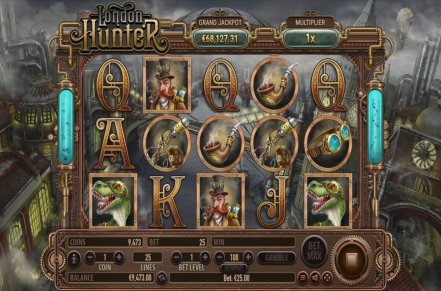 London Hunter Slot Logo