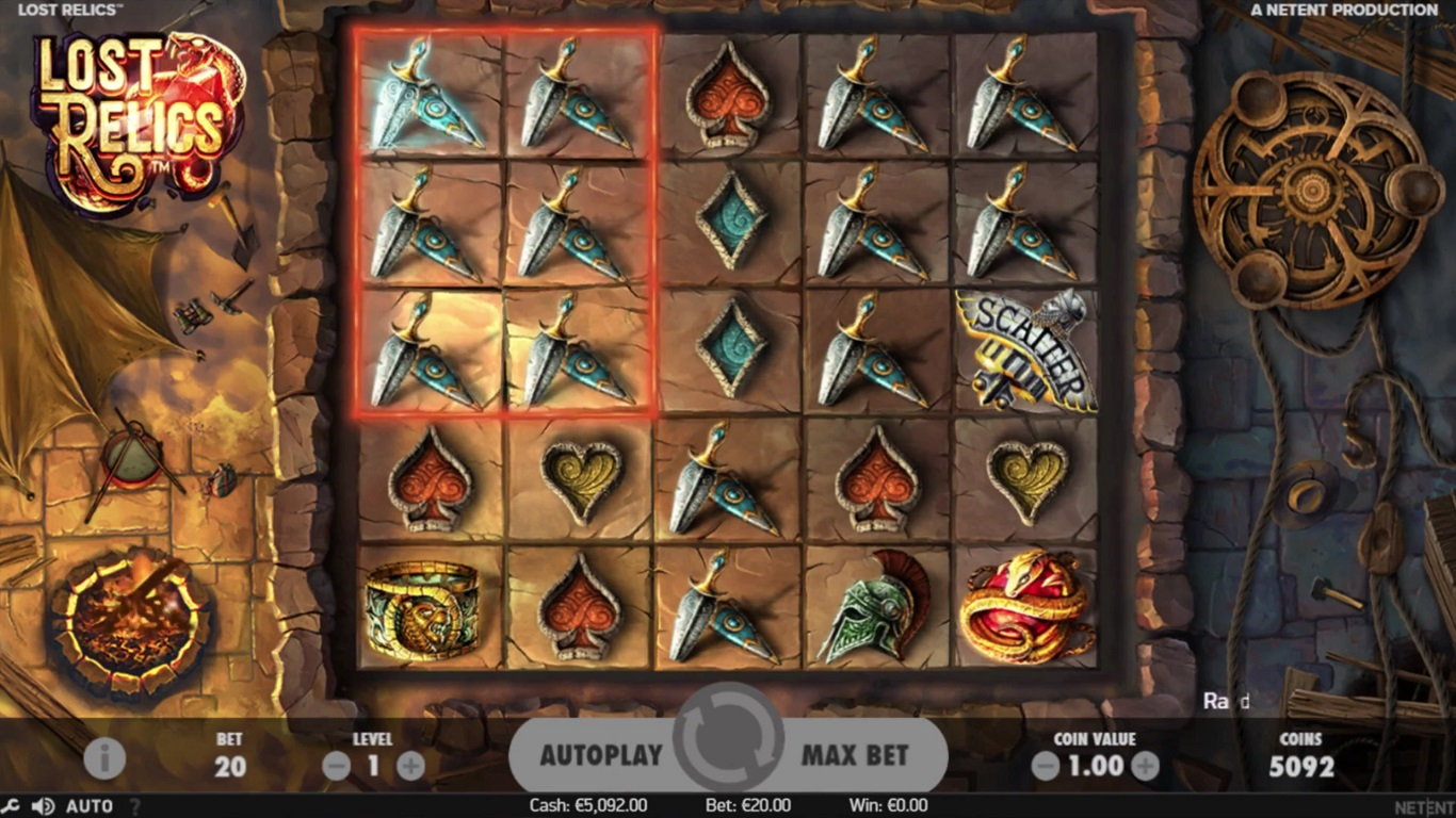 Lost Relics Slot Demo Image