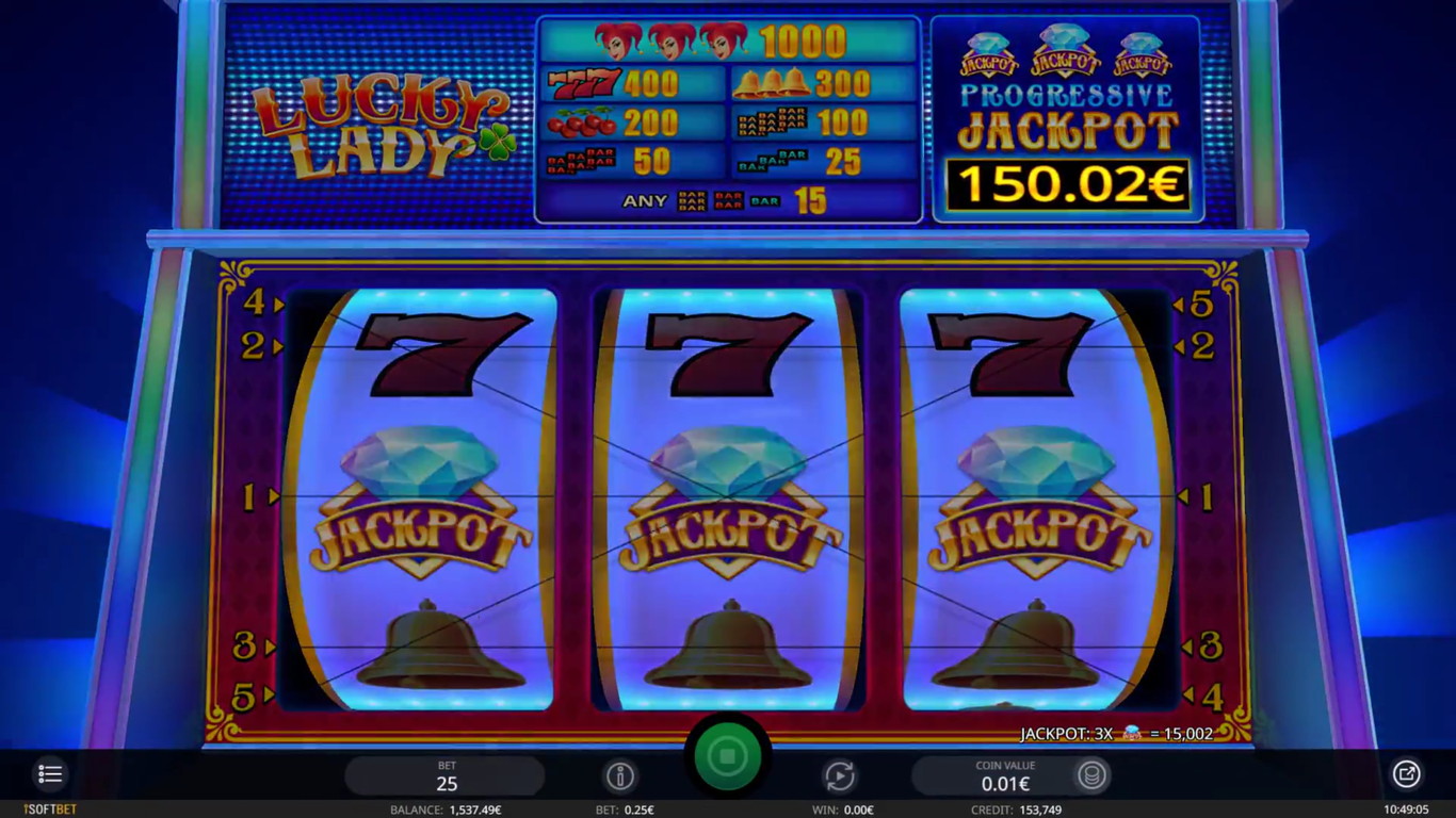 Lucky Lady Slot Slot Image in Demo - pic. 3