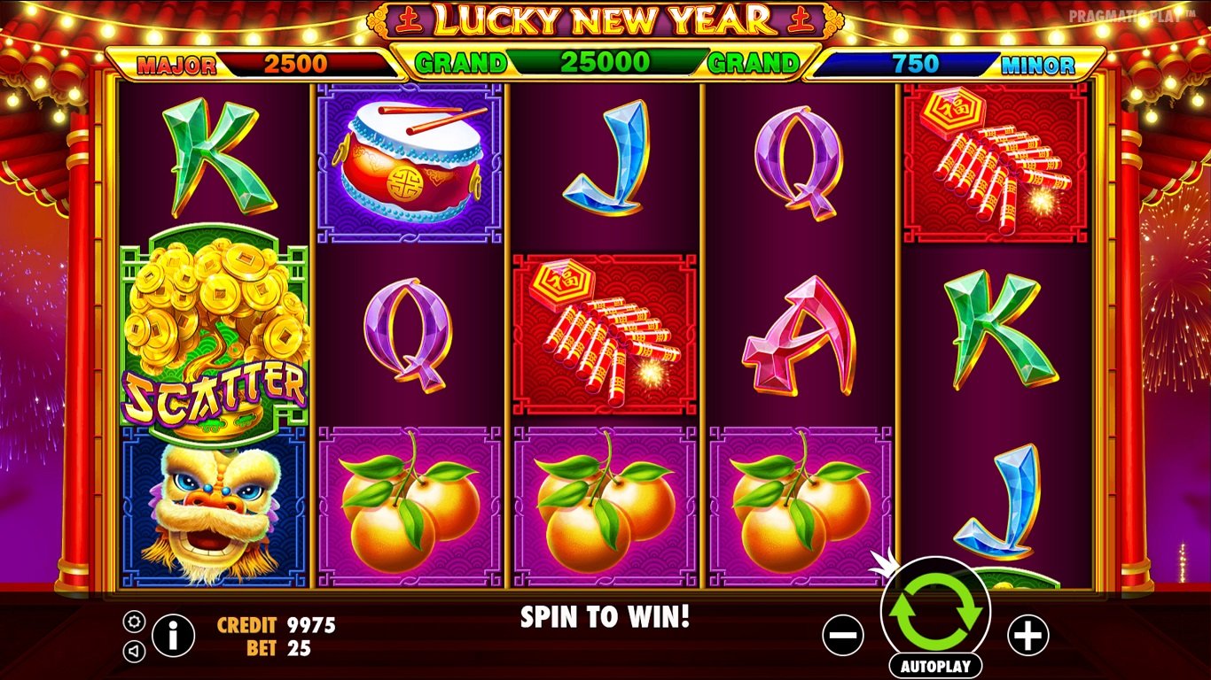 Lucky New Year Slot Demo Image