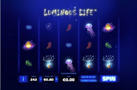 Luminous Life Slot Logo