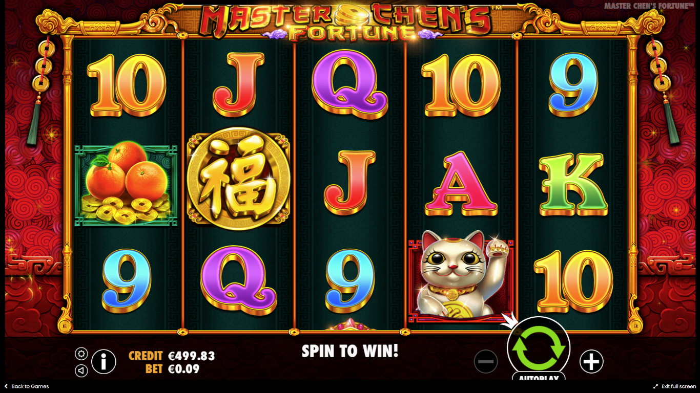 Master Chens Fortune Slot Slot Image in Demo - pic. 2