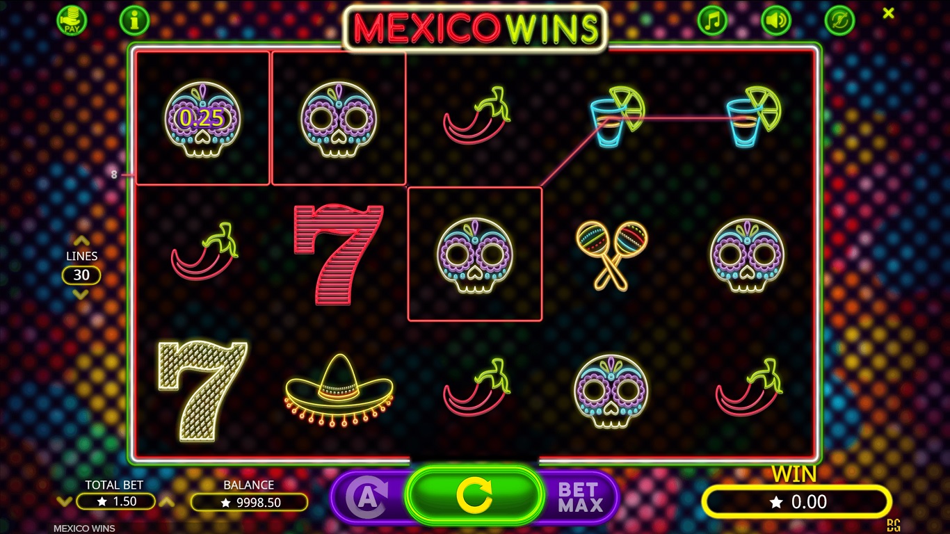 Mexico Wins Slot Demo Image
