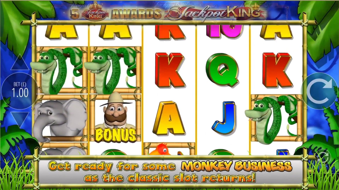 Monkey Business Deluxe Slot Demo Image