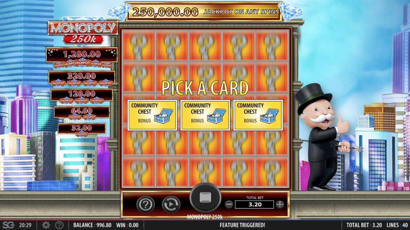 Monopoly 250k Slot Slot Image in Demo - pic. 2