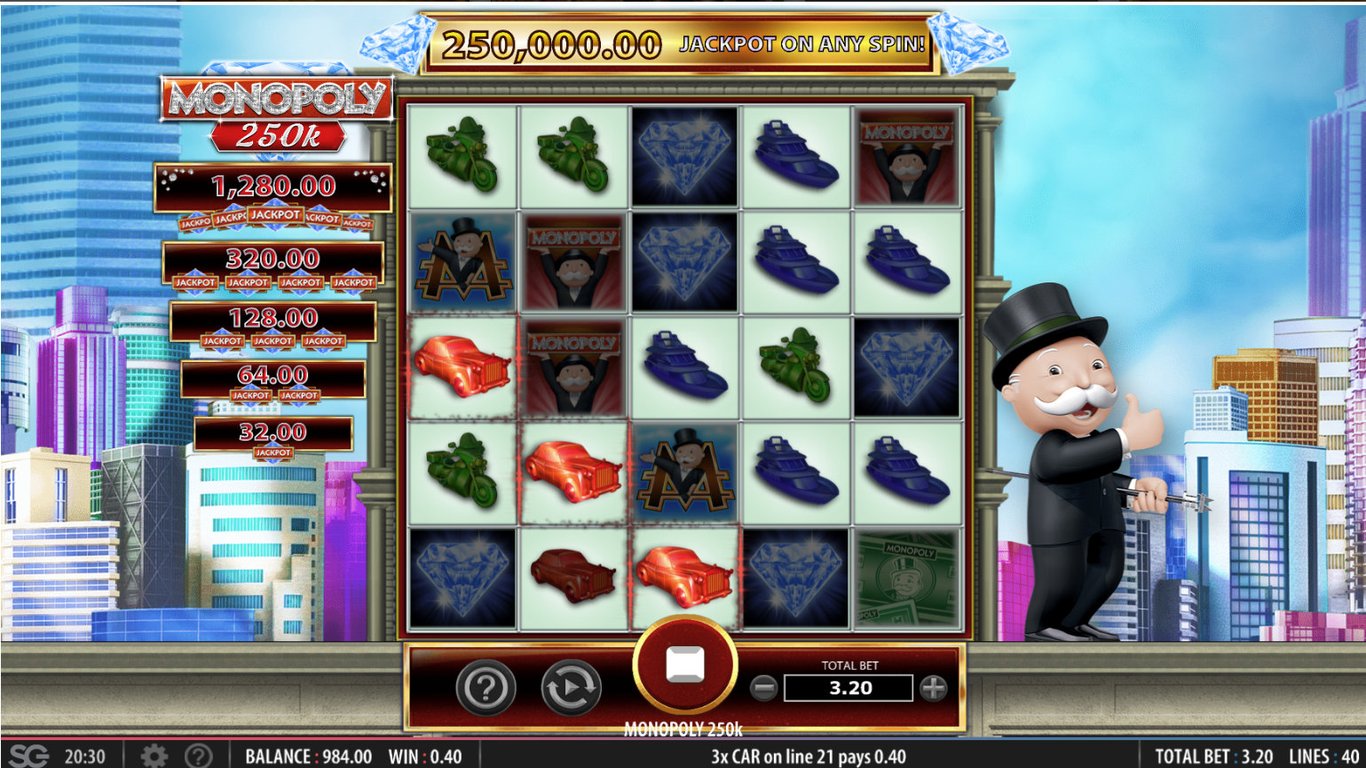 Monopoly 250k Slot Slot Image in Demo - pic. 3