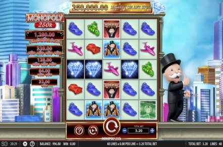 Monopoly 250k Slot Icon