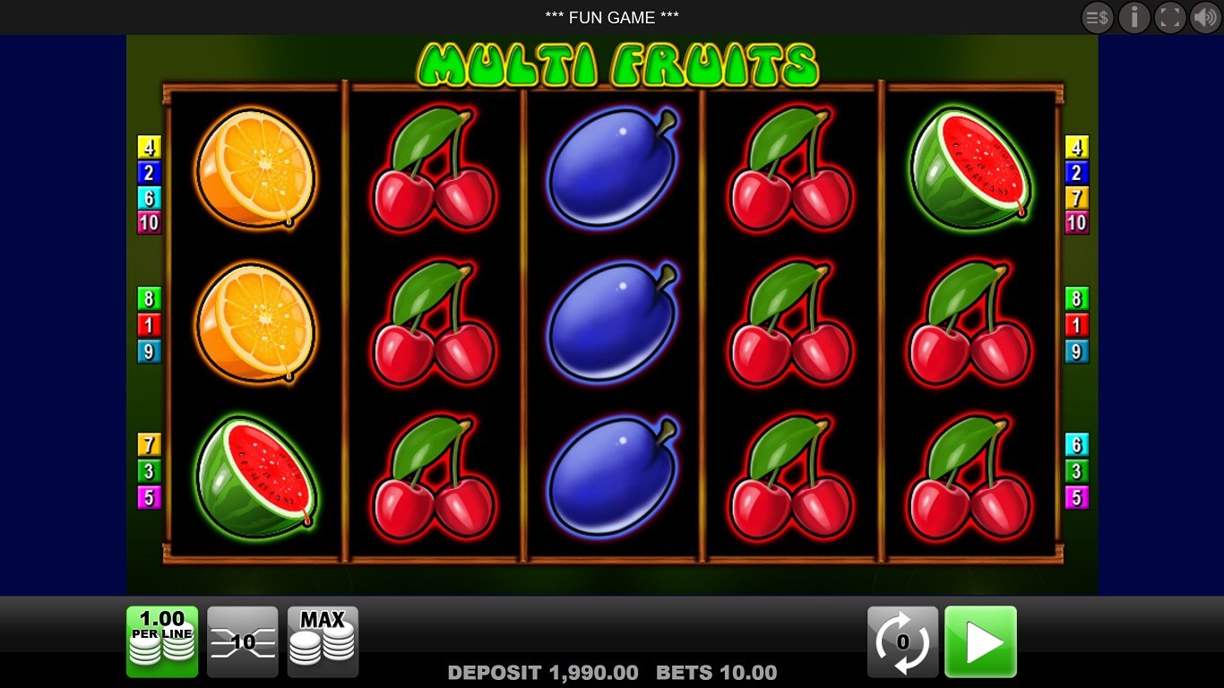 Multi Fruits Slot Demo Image