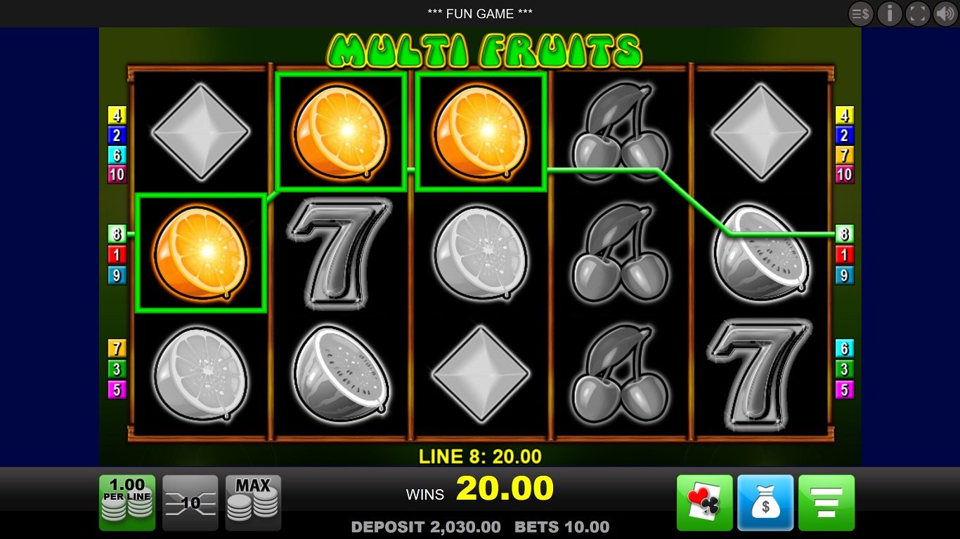 Multi Fruits Slot Slot Image in Demo - pic. 2