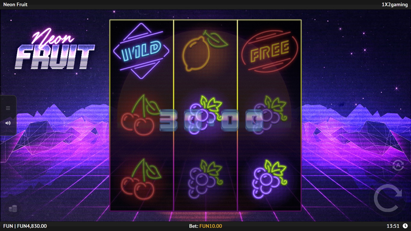 Neon Fruit Slot Slot Image in Demo - pic. 2