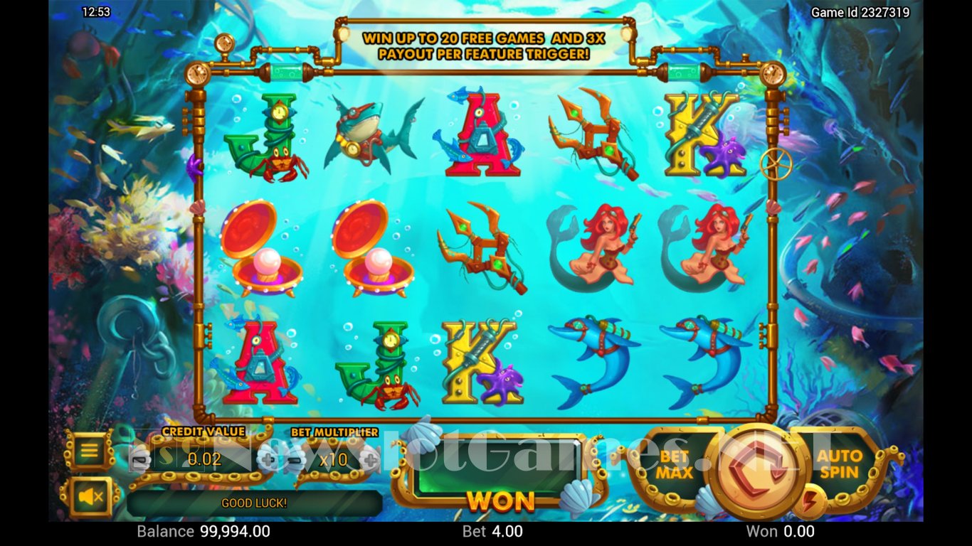 Neptunes Gold Slot Demo Image