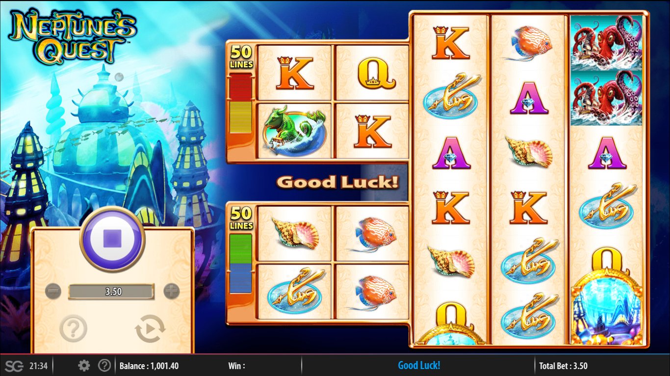 Neptunes Quest Slot Demo Image