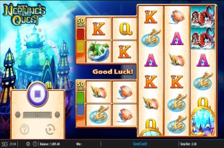 Neptunes Quest Slot Logo