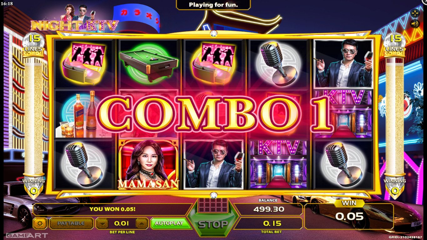 Night at KTV Slot Slot Image in Demo - pic. 2