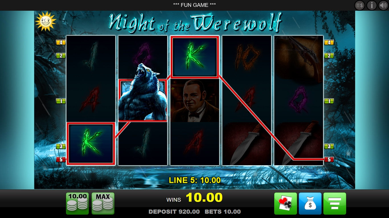 Night of the Werewolf Slot Slot Image in Demo - pic. 2