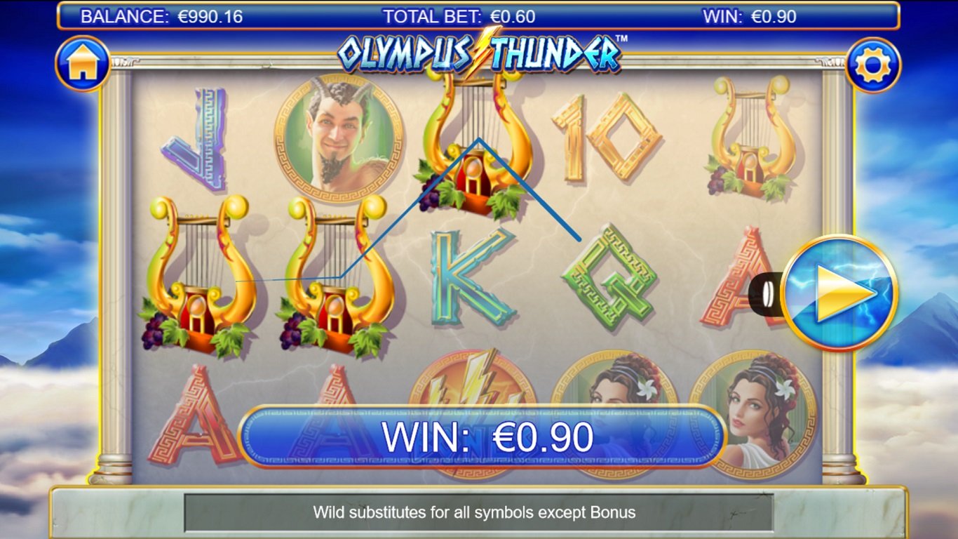 Olympus Thunder Slot Slot Image in Demo - pic. 3