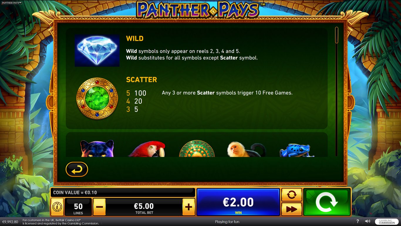 Panther Pays Slot Slot Image in Demo - pic. 3