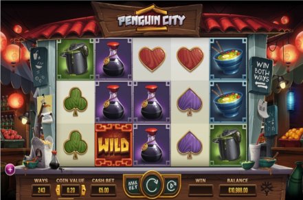 Penguin City Slot Logo