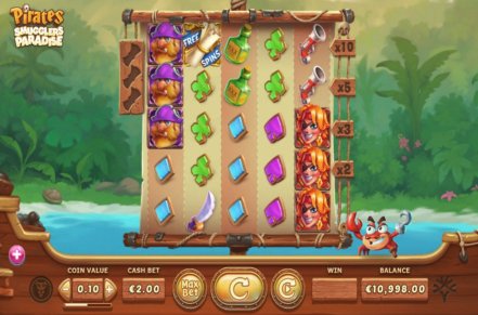 Pirates Smugglers Paradise Slot Logo