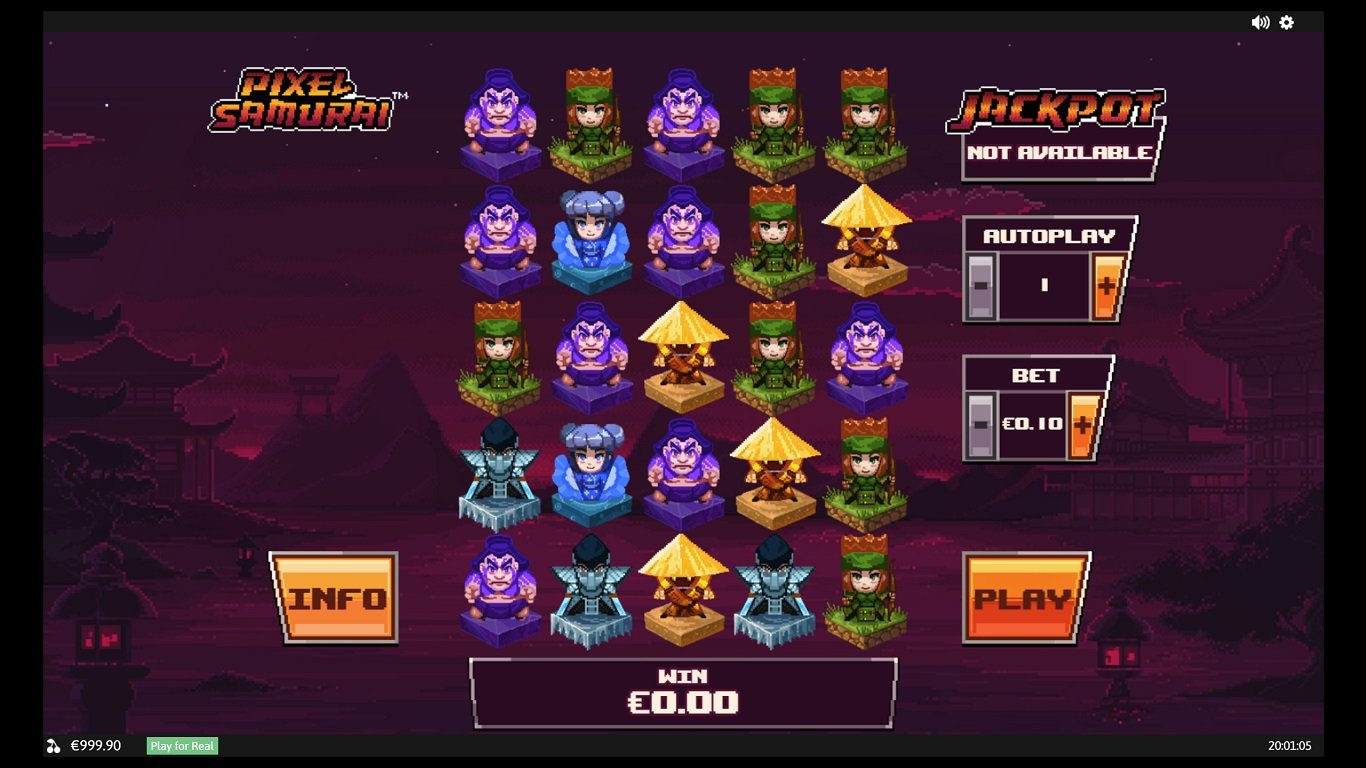 Pixel Samurai Slot Demo Image