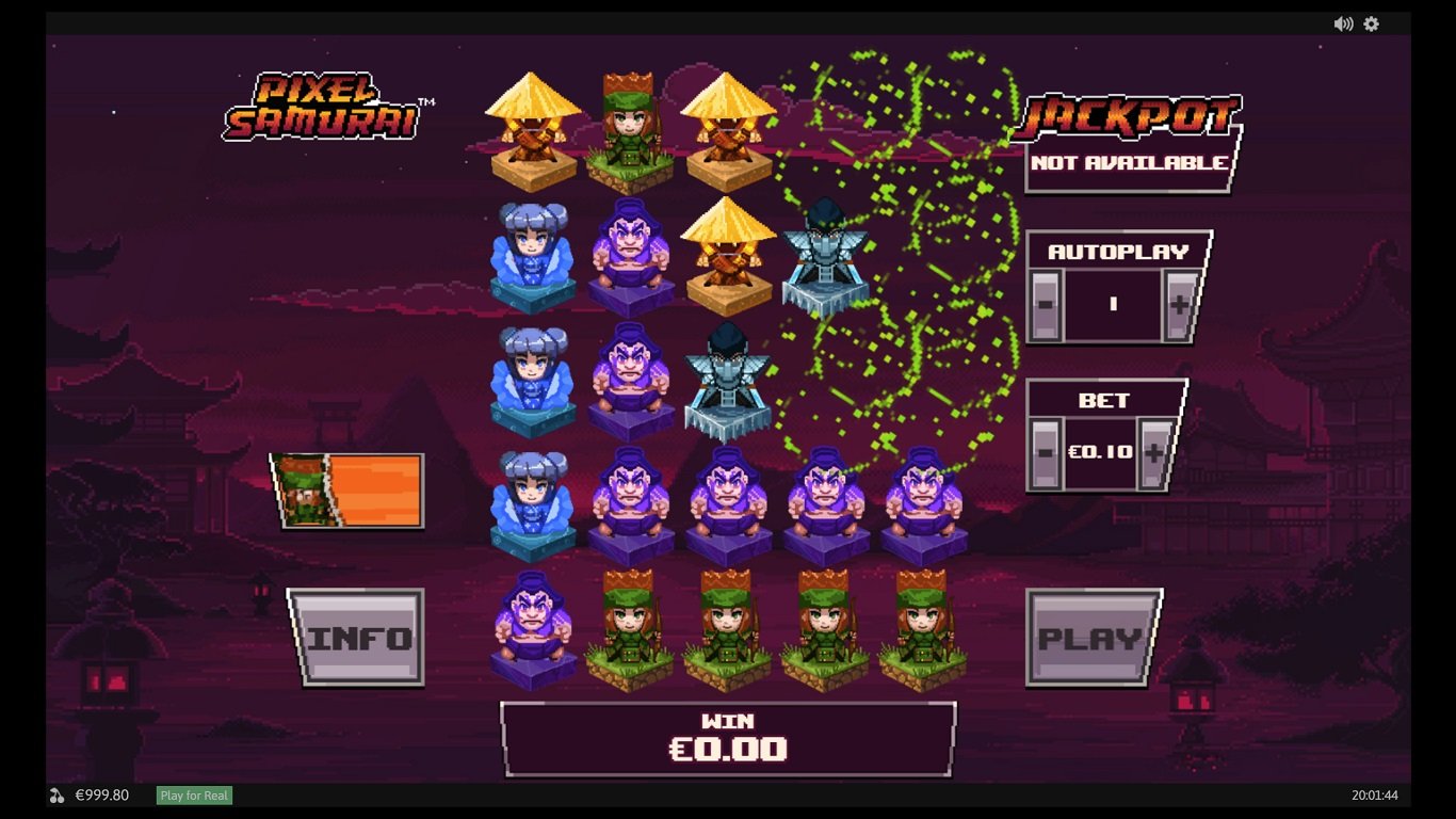 Pixel Samurai Slot Slot Image in Demo - pic. 2