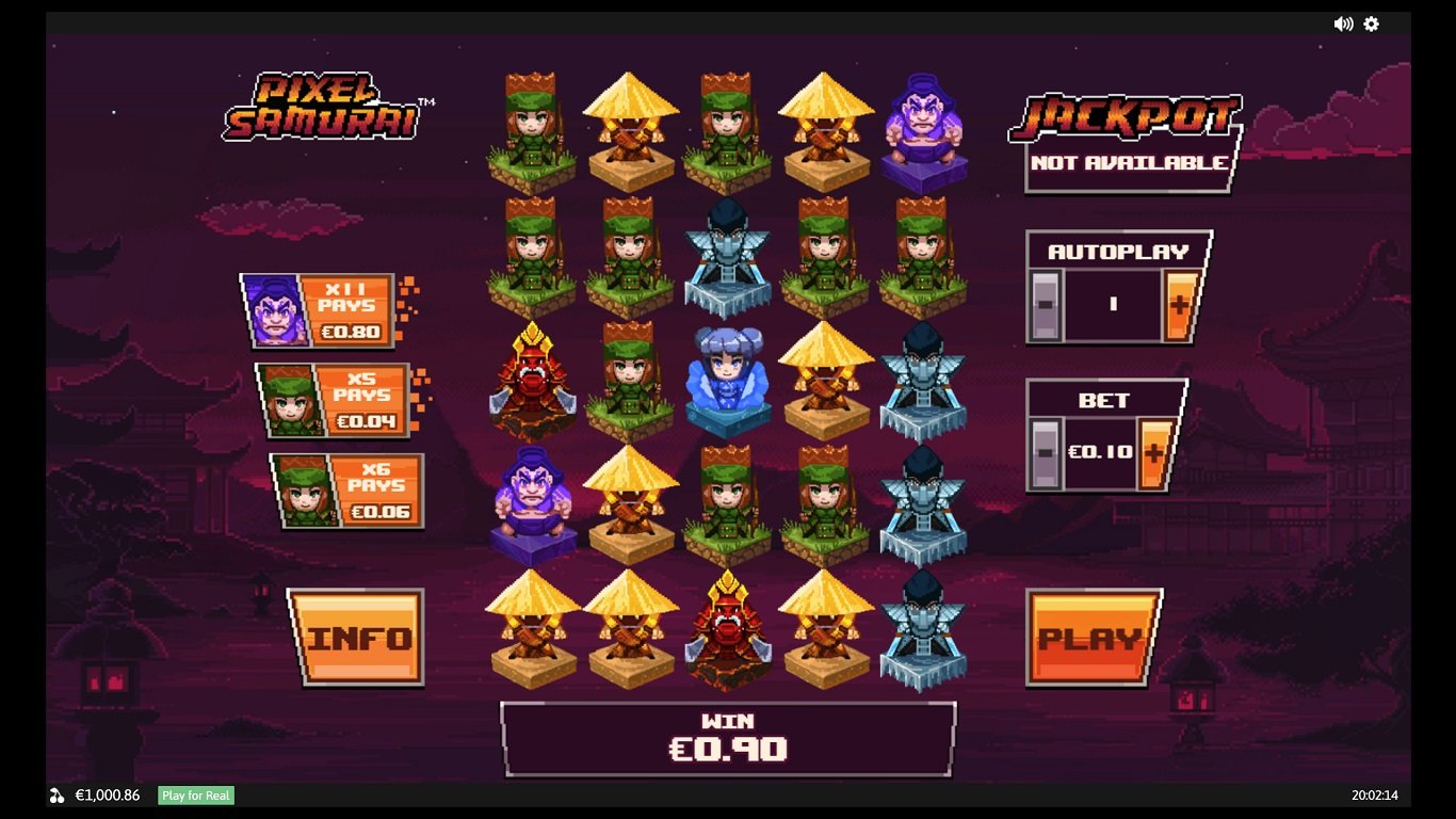 Pixel Samurai Slot Slot Image in Demo - pic. 3