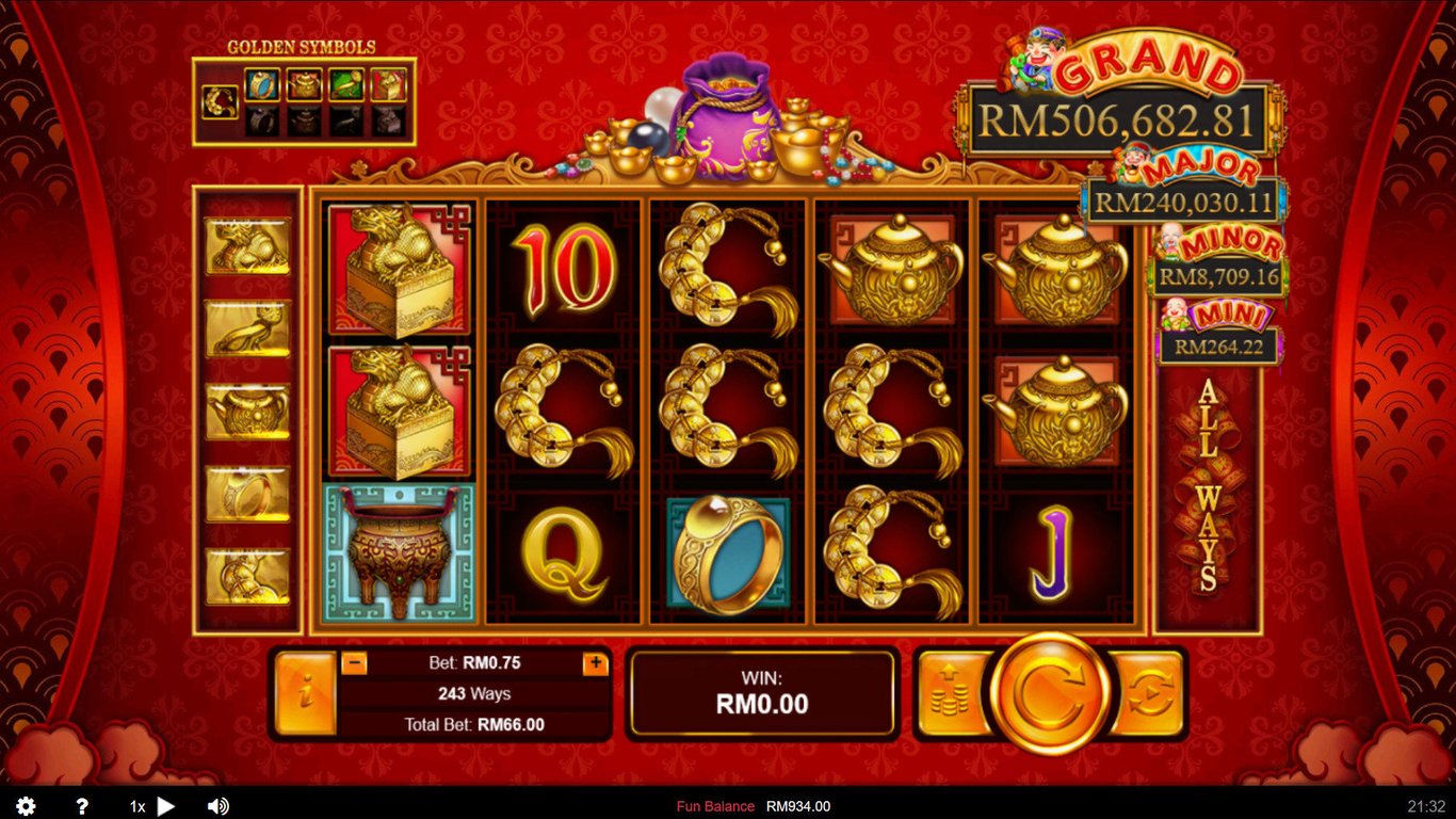Plentiful Treasure Slot Demo Image