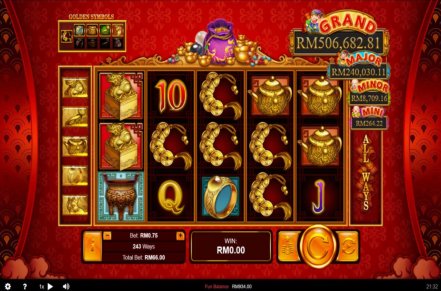 Plentiful Treasure Slot Logo