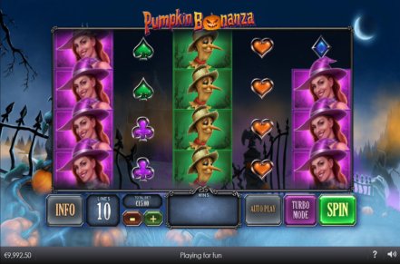 Pumpkin Bonanza Slot Logo