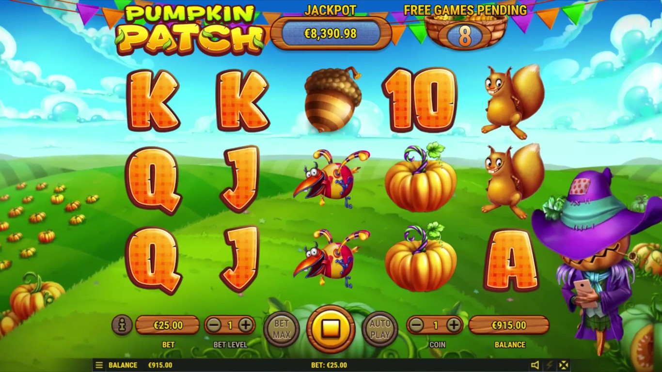 Pumpkin Patch Slot Demo Image