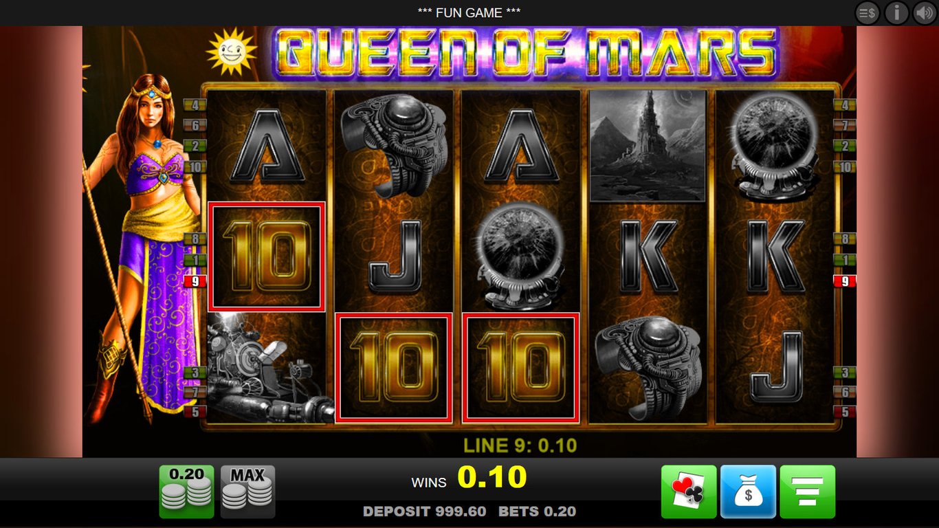 Queen of Mars Slot Slot Image in Demo - pic. 2