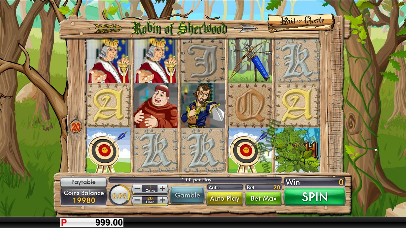 Robin of Sherwood Slot Demo Image