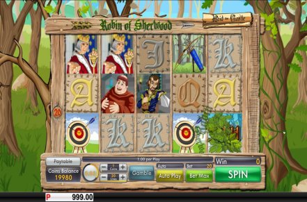 Robin of Sherwood Slot Logo