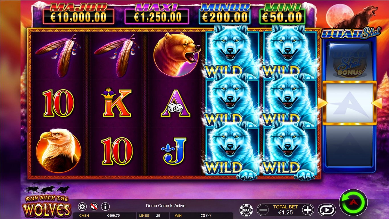 Run With The Wolves Slot Slot Image in Demo - pic. 2