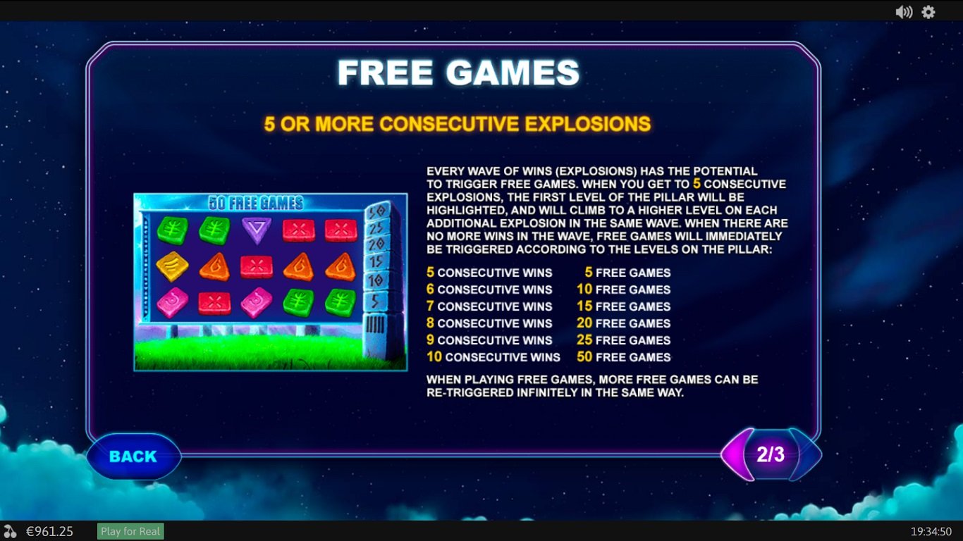 Sacred Stones Slot Slot Image in Demo - pic. 3