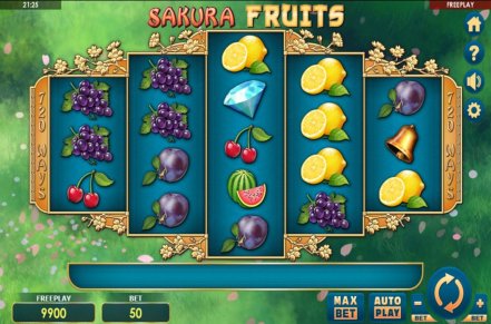 Sakura Fruits Slot Logo