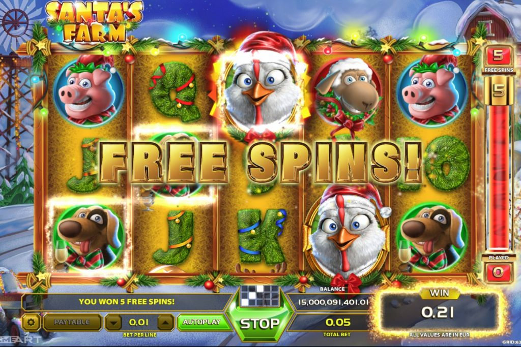 Santas Farm Slot Slot Image in Demo - pic. 2