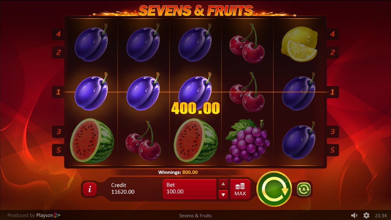 Sevens and Fruits Slot Slot Image in Demo - pic. 2