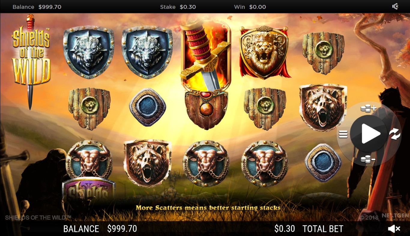 Shields of the Wild Slot Demo Image