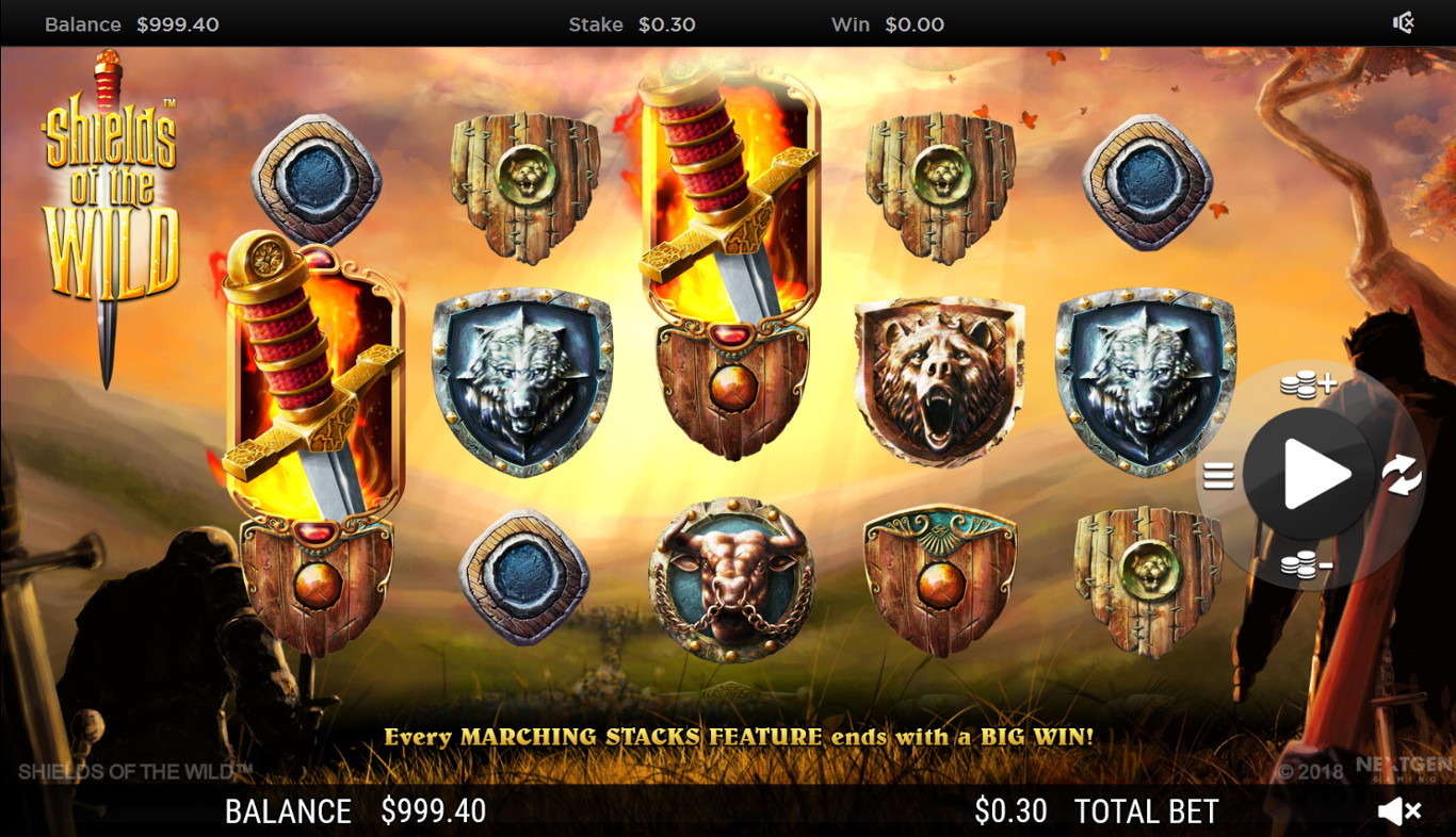Shields of the Wild Slot Slot Image in Demo - pic. 2