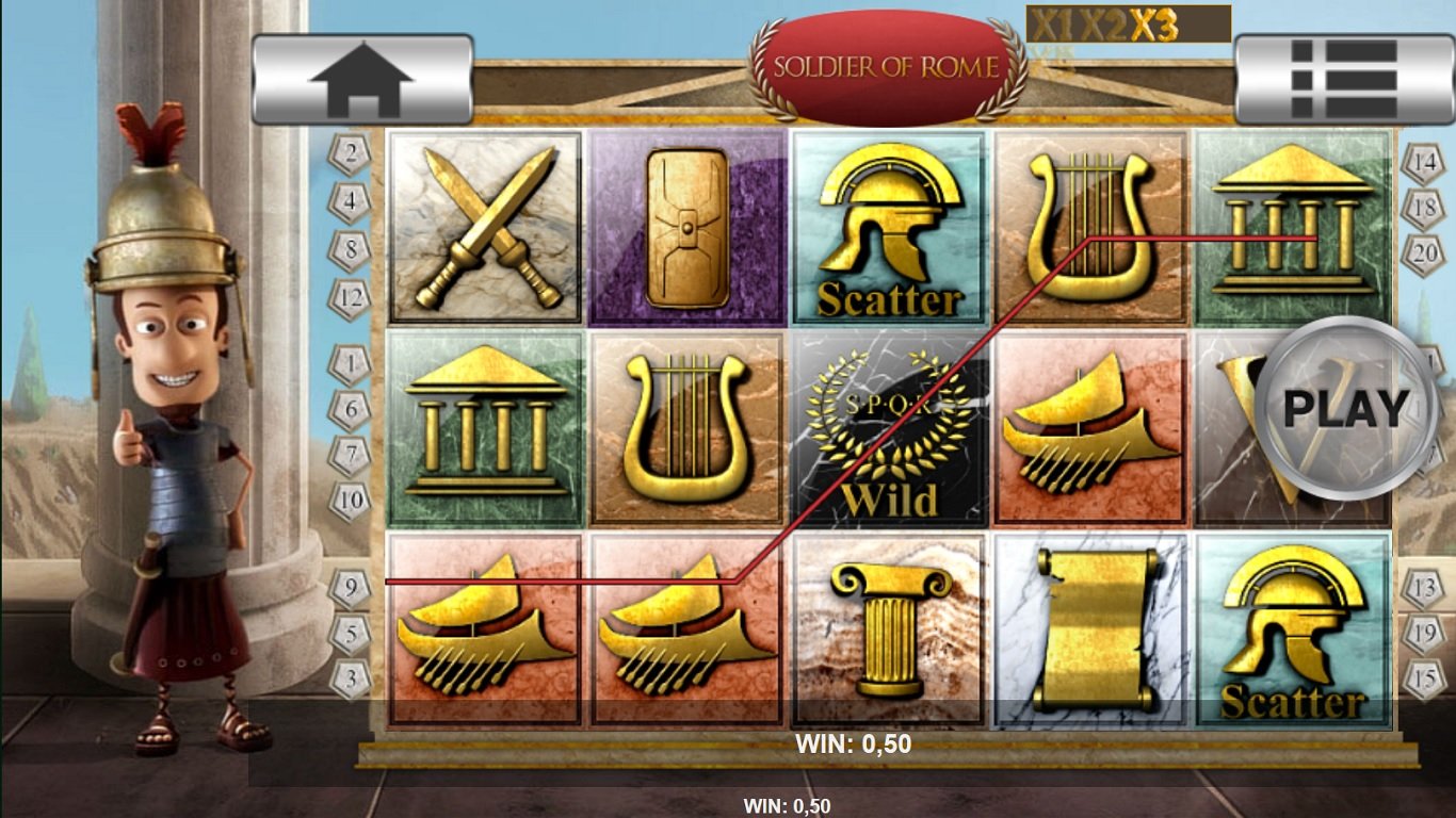 Soldier of Rome Slot Slot Image in Demo - pic. 2