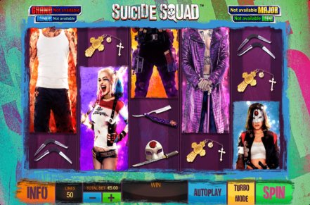 Suicide Squad Slot Logo